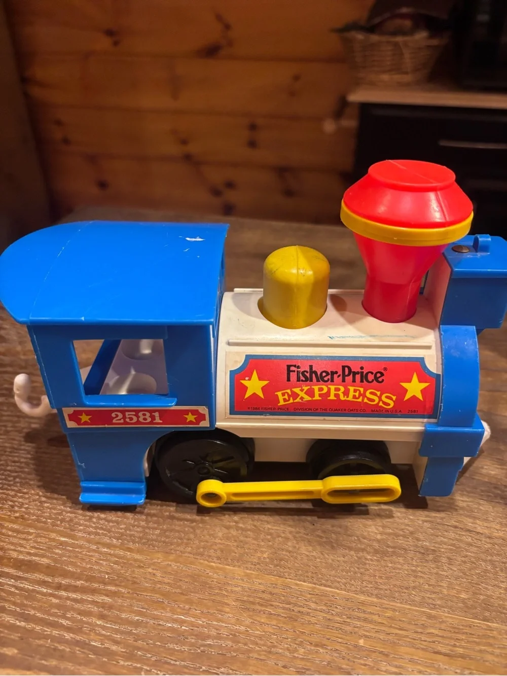 Vintage Fisher-Price Little People Express Train (Model 2581)